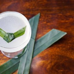 Thai Chef Street Food - Pandan-mic: made with Hendrick's gin and homemade pandan syrup