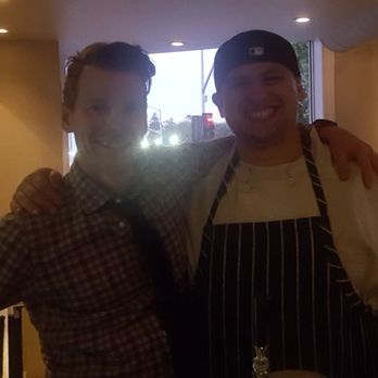 Oswald - Josh bartender extraordinaire... watched him make great cocktails... and Chef David! Incredible chef and great personality! - New American Near Me - Santa Cruz, California Oswald - Josh bartender extraordinaire... watched him make great cocktails... and Chef David! Incredible chef and great personality! - New American Near Me - Santa Cruz, California