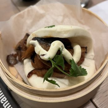 Wagamama - mixed mushroom panko eggplant bao - Asian Fusion Near Me - Arlington, Virginia