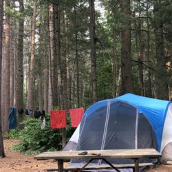 Samuel de Champlain Provincial Park - Site big enough for our party tent!