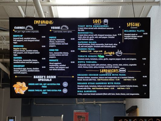 Menu photo 1 Empanash South Lake Tahoe, CA