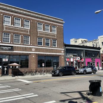 Neon District - Commune Restaurant - Public Art Near Me - Norfolk, Virginia