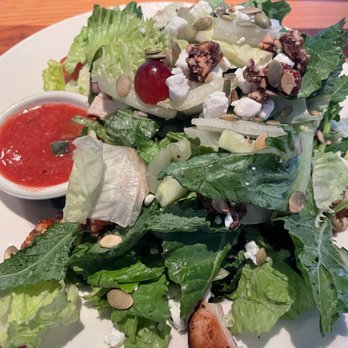 BJ's Restaurant & Brewhouse - Enlightened Kale And Roasted Brussels Sprouts Salad - New American Near Me - Teterboro, New Jersey