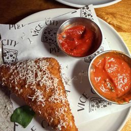 3 mozzarella sticks but two eaten before picture 3 mozzarella sticks but two eaten before picture