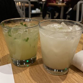 True Food Kitchen - Citrus Skinny margarita (L) and Passion Colada (R) - New American Near Me - Oakbrook, Illinois