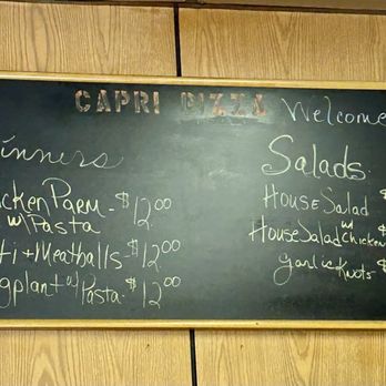 Capri Pizza - 7/5/25 - menu - Pizza Near Me - Yonkers, New York