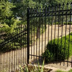 Red Bluff Fence - Ornamental Iron fencing