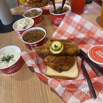 Hattie B's Hot Chicken- Atlanta West Midtown - Chicken tenders with sides - Southern Near Me - Atlanta, Georgia