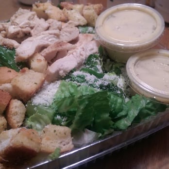 Villa Deli - Chicken caesar. Loaded with chix romaine n cheese. I alwats get n xtra dressing because its pretty big. - Delis Near Me - Sicklerville, New Jersey Villa Deli - Chicken caesar. Loaded with chix romaine n cheese. I alwats get n xtra dressing because its pretty big. - Delis Near Me - Sicklerville, New Jersey