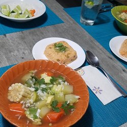 Chef Juan Loya - Delicious Chicken soup, mexican style