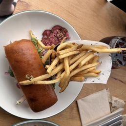 Fried chicken sandwich Fried chicken sandwich