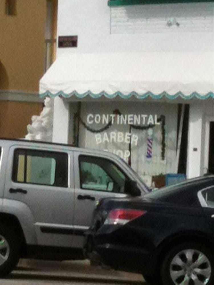 Continental Barber Shop Logo