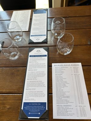Menu photo 1 Michael David Winery Lodi, CA Menu photo 1 Michael David Winery Lodi, CA