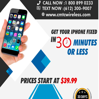 CMTC Wireless - Quickest turnaround and lowest prices for iPhone repair in the Twin Cities - Mobile Phone Repair Near Me - Minneapolis, Minnesota CMTC Wireless - Quickest turnaround and lowest prices for iPhone repair in the Twin Cities - Mobile Phone Repair Near Me - Minneapolis, Minnesota