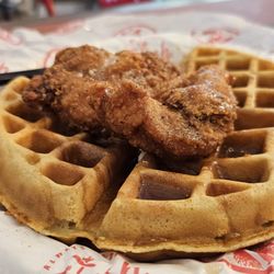 Slim Chickens - Chicken and Waffles!