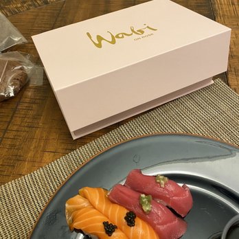 Wabi on Rose - The Box it comes in - Sushi Bars Near Me - Venice, California Wabi on Rose - The Box it comes in - Sushi Bars Near Me - Venice, California