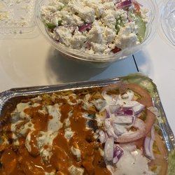 Ramzi Deli - Chicken over rice & Greek Salad with Feta Cheese
