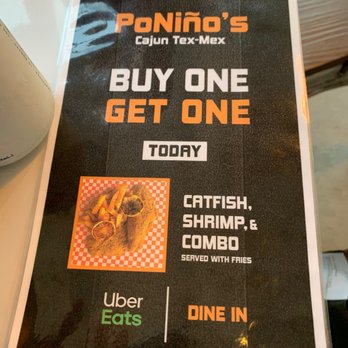 PoNiño's Cajun Tex-Mex - Catfish special!! - Cajun/Creole Near Me - Houston, Texas