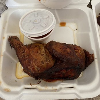 Bodacious Bar-B-Q - Half bbq chicken - Barbeque Near Me - Henderson, Texas