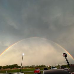 Hibby’s Sports Grille - Double rainbow at Hibby's!