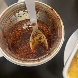 Jasmine Thai Cuisine - Spicy chili oil