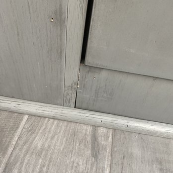 New Vision Granite & Services - Holes all over the cabinets - Cabinetry Near Me - Chicago, Illinois