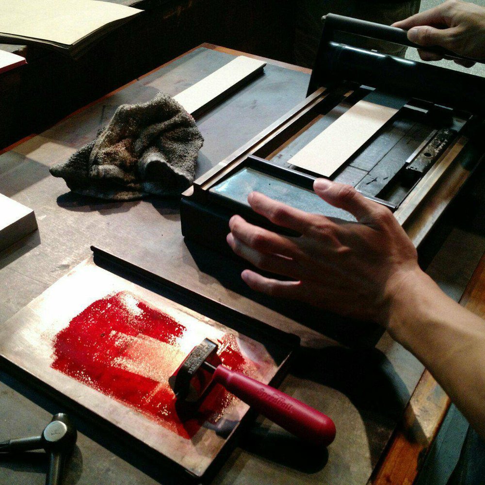 The International Printing Museum - Interactive station where you can make your own bookmark to keep. - Museums Near Me - Carson, California The International Printing Museum - Interactive station where you can make your own bookmark to keep. - Museums Near Me - Carson, California