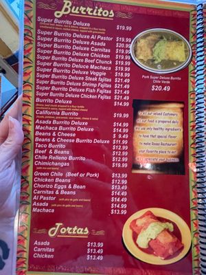 Menu photo 2 Rosa's Restaurant Hermosa Beach, CA Menu photo 2 Rosa's Restaurant Hermosa Beach, CA