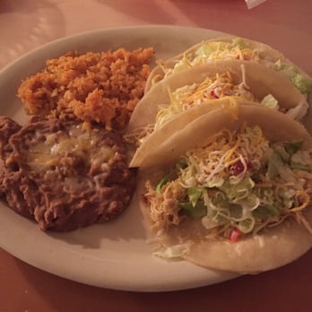 Alfredo's Restaurant - Soft shell chicken tacos - Mexican Near Me - Pecos, Texas
