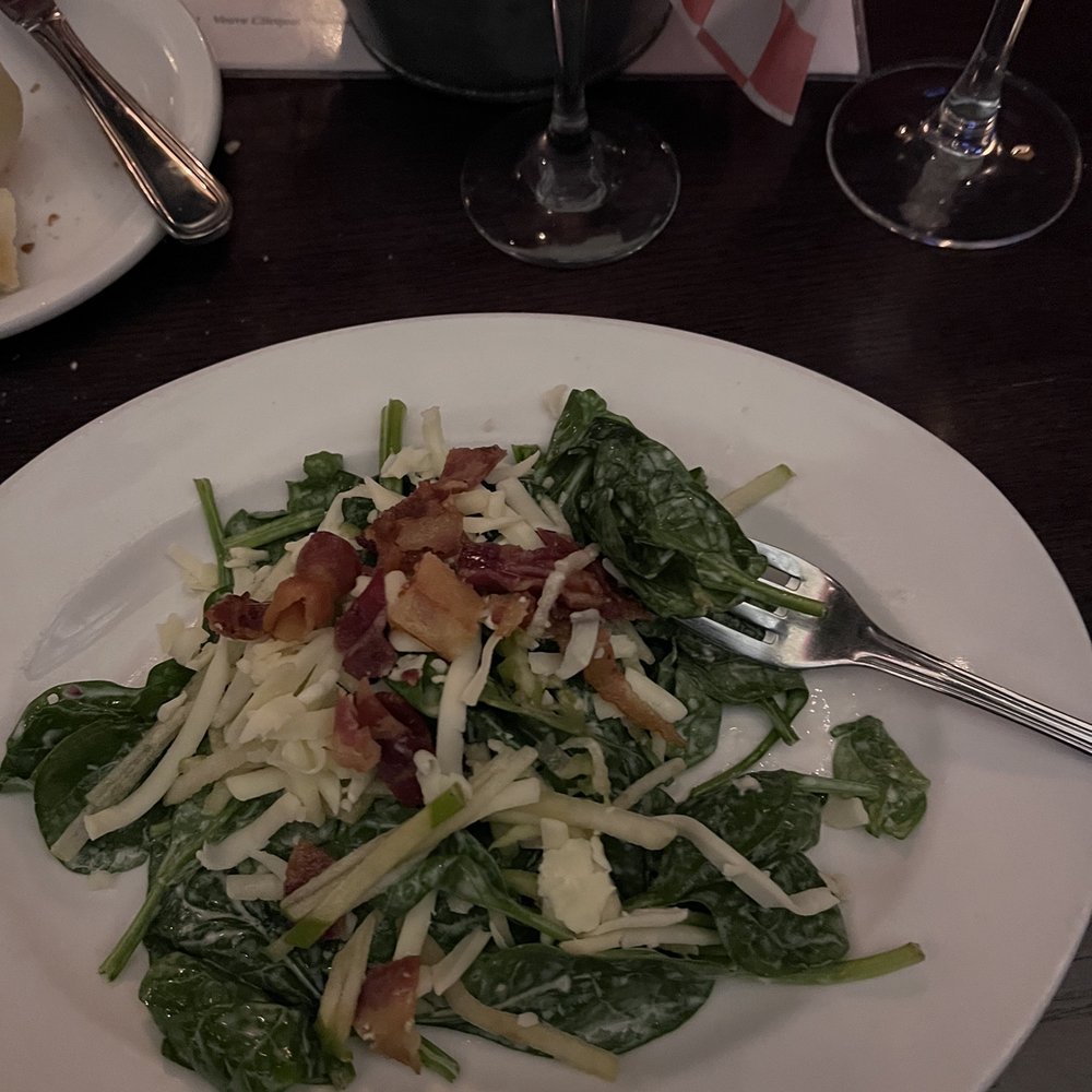 Redfire Grill and Steakhouse - Spinach and apple salad - Steakhouses Near Me - Hockessin, Delaware Redfire Grill and Steakhouse - Spinach and apple salad - Steakhouses Near Me - Hockessin, Delaware