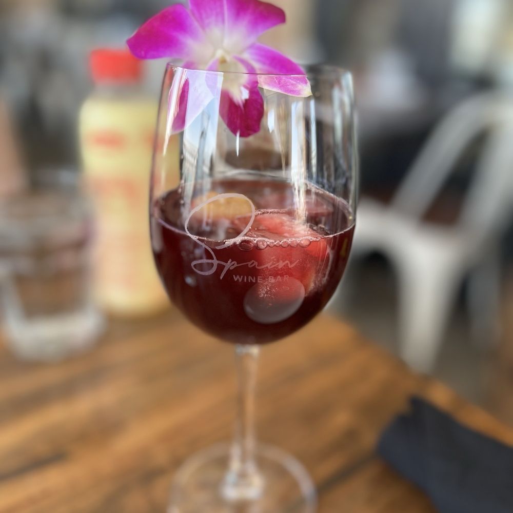 Spain Wine Bar - Sangria! The ice has the fruit in it!!! How cool and clever is that! - Wine Bars Near Me - Ocean City, Maryland Spain Wine Bar - Sangria! The ice has the fruit in it!!! How cool and clever is that! - Wine Bars Near Me - Ocean City, Maryland