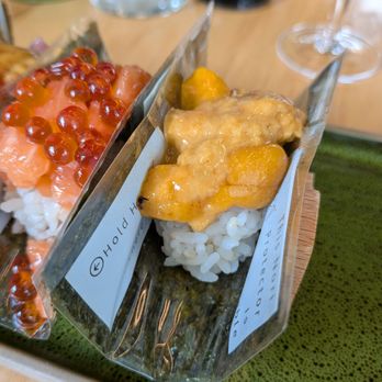 Cuddlefish - Hokkaido Uni Temaki. $25. - Coffee & Tea Near Me - Dunwoody, Georgia