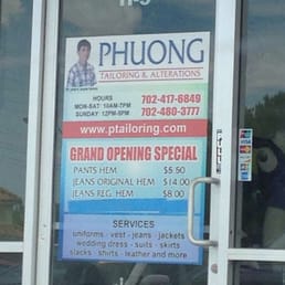 Call to check if your alterations are ready before heading over!