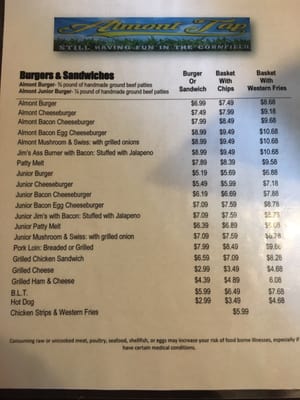 Menu photo 2 Almont Tap Clinton, IA