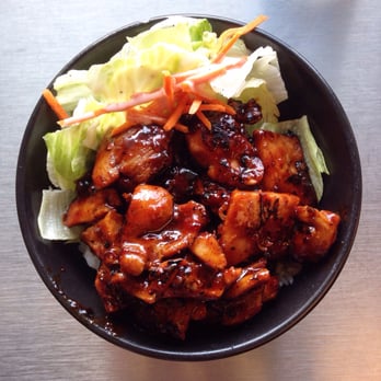 Okinawa Teriyaki - hot n spicy chicken bowl @ $5.99 - WORTH IT! so good!! - Chinese Near Me - Seattle, Washington