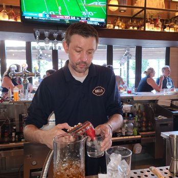 Bulla Gastrobar - This is Ian getting someone a drink. - Spanish Near Me - Plano, Texas Bulla Gastrobar - This is Ian getting someone a drink. - Spanish Near Me - Plano, Texas