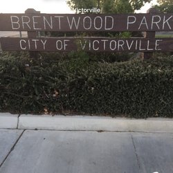 Brentwood Park - Sign by entrance