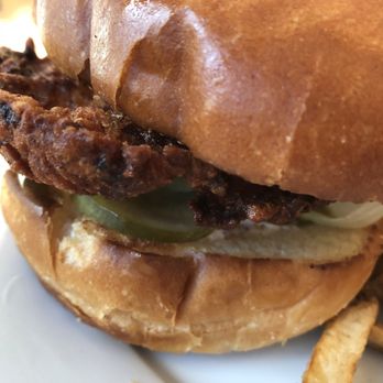 Etai's Bakery Cafe 29th Ave - Fried chicken sandwich and French fries. - Breakfast & Brunch Near Me - Denver, Colorado