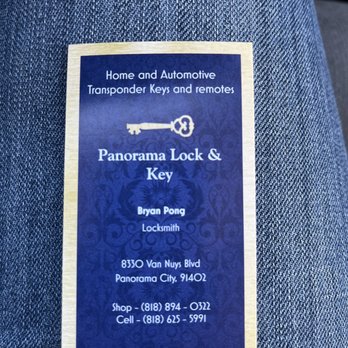 Panorama Lock & Key - Card - Keys & Locksmiths Near Me - Panorama City, California Panorama Lock & Key - Card - Keys & Locksmiths Near Me - Panorama City, California