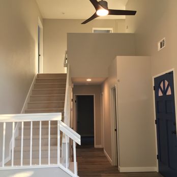 Remcon Design Build - main entryway - new paint, flooring ceiling fan - General Contractors Near Me - San Diego, California