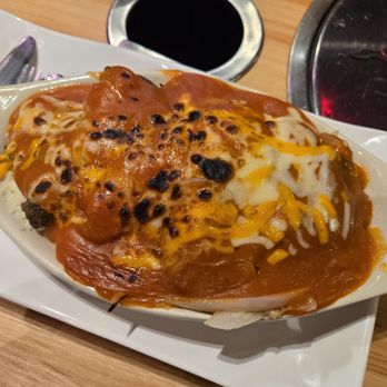 Nice Cafe - Baked tomato cheese sauce beef tongue w/ fried rice - Hong Kong Style Cafe Near Me - Markham, Ontario