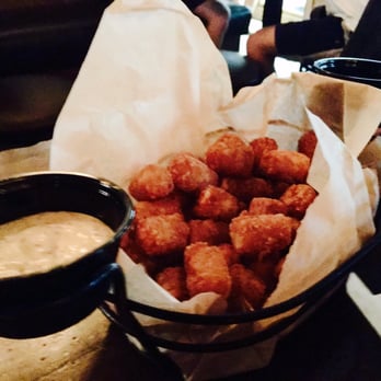 Congregation Brewery & Cocina - Tater tots with Dijon and Pesto Ranch - Pubs Near Me - Pasadena, California