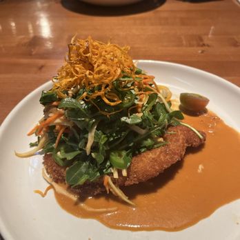 JOEY Eaton Centre - Katsu chicken salad no peanuts - Canadian (New) Near Me - Toronto, Ontario JOEY Eaton Centre - Katsu chicken salad no peanuts - Canadian (New) Near Me - Toronto, Ontario