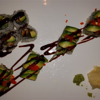 Sakura - Dragon and Eel Avocado Roll. - Sushi Bars Near Me - Lancaster, Pennsylvania Sakura - Dragon and Eel Avocado Roll. - Sushi Bars Near Me - Lancaster, Pennsylvania