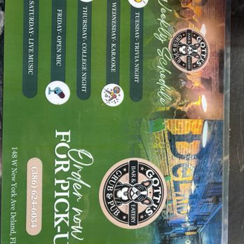 Gotti's Grub and Pub - Menu - Wine Bars Near Me - DeLand, Florida Gotti's Grub and Pub - Menu - Wine Bars Near Me - DeLand, Florida