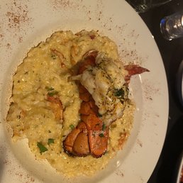Lobster risotto, packed full of lobster and flavor.