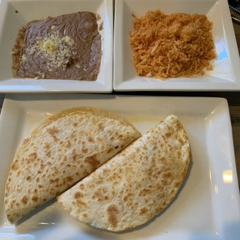 Laguna Grande - Shrimp Quesadillas with Refried Beans and Rice - Mexican Near Me - Canandaigua, New York