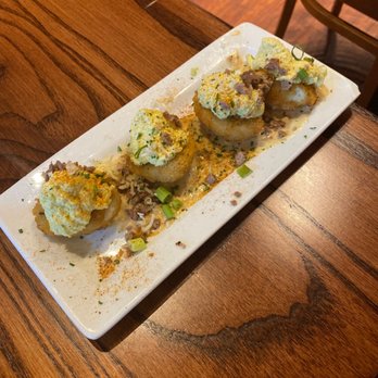 Miss Shirley's Cafe, Inner Harbor - Fried Deviled Eggs - Breakfast & Brunch Near Me - Baltimore, Maryland Miss Shirley's Cafe, Inner Harbor - Fried Deviled Eggs - Breakfast & Brunch Near Me - Baltimore, Maryland