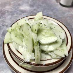 Behm's Family Restaurant - Cucumber salad