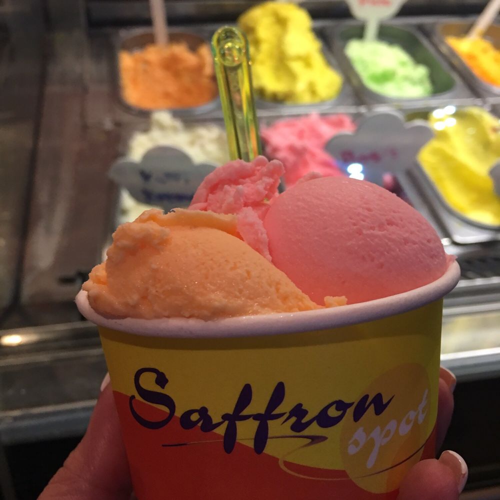 Saffron Spot - Saffron and rose ice cream - Desserts Near Me - Artesia, California Saffron Spot - Saffron and rose ice cream - Desserts Near Me - Artesia, California
